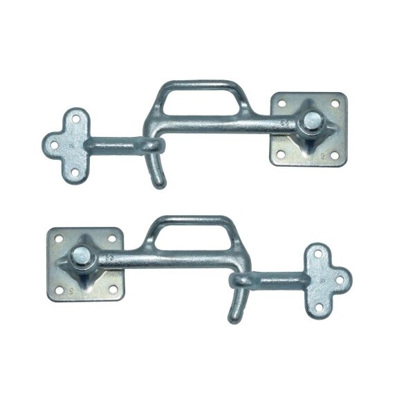 Bordwandverschluss Bügelverschluss Set Gr. 2 links & rechts mit Einfallösen